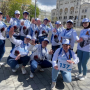 «Волонтёрское сопровождение «Бессмертного полка» на Красной площади 9.05.2022»